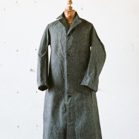 Black Chambrey coat -2
