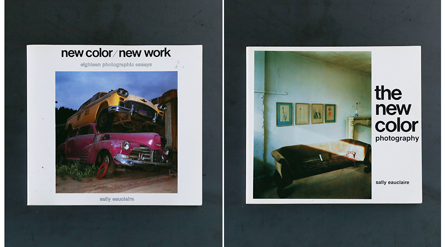 書籍の紹介：1980 Sally Auclaire  ”the new color”　写真集。