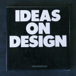 書籍の紹介：Ideas on Design (1987y) 